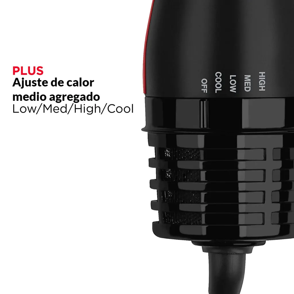 Cepillo Secador Revlon Plus 2.0 Negro (Nueva Versión) - ORIGINAL 